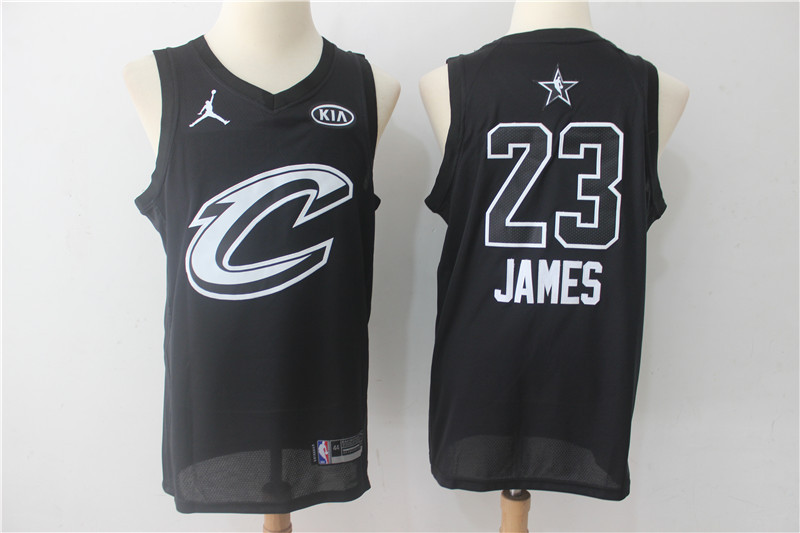 NBA Cleveland Cavaliers #23 James Black 2018 All Star Jersey