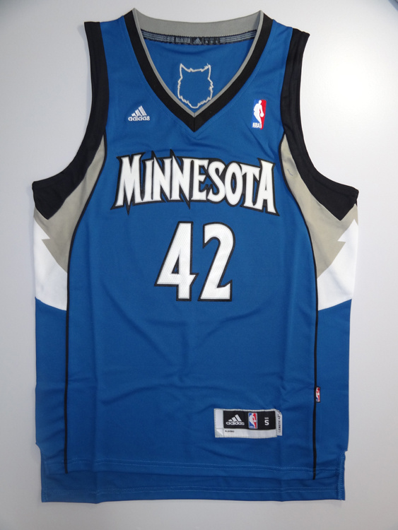 Minnesota Timberwolves #42 Love Blue NBA Jersey Length2