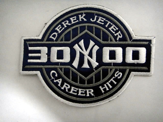 Derek Jeter 3000 Patch 2