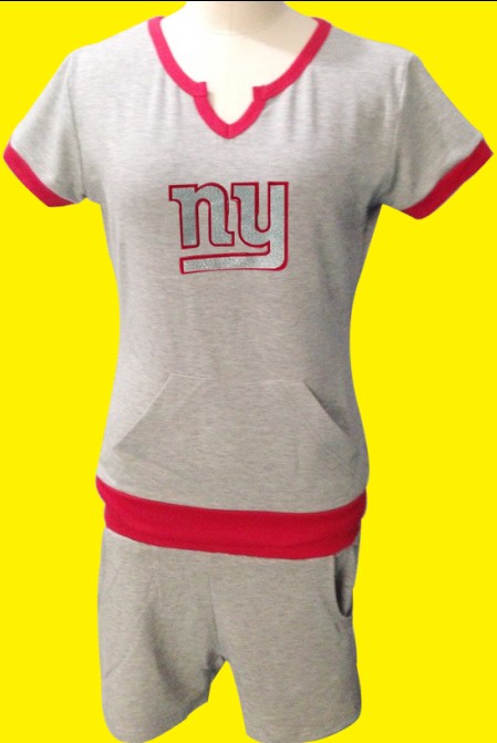 NIKE NFL New York Giants womens grey sport suit