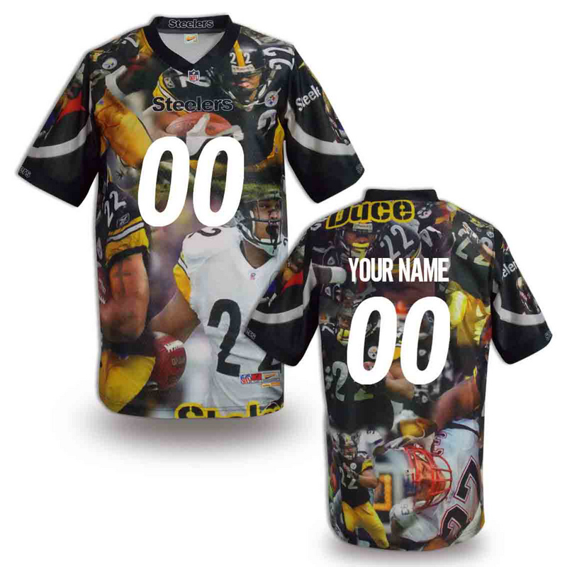 Nike Pittsburgh Steelers Fashion New Custom Jersey 
