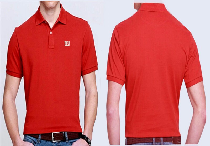 New York Giants Red Fashion Polo