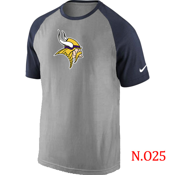 Nike NFL Minnesota Vikings Grey D.Blue T-Shirt