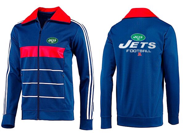 NFL New York Jets Blue Red Color Jacket