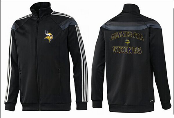 NFL Minnesota Vikings Black Color Jacket 4