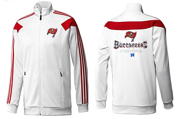 Tampa Bay Buccaneers White Red  NFL Jacket