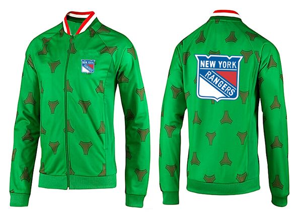 NHL New York Rangers Green Jacket