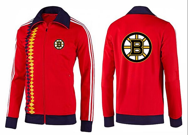 Boston Bruins Red Black NHL Jacket