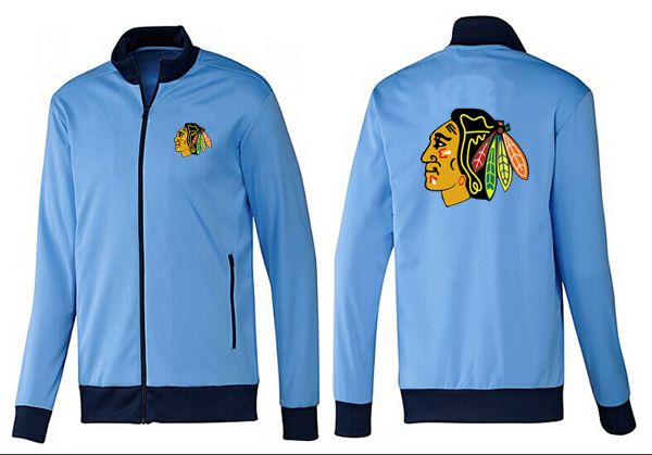 NHL Chicago Blackhawks Blue Black Jacket