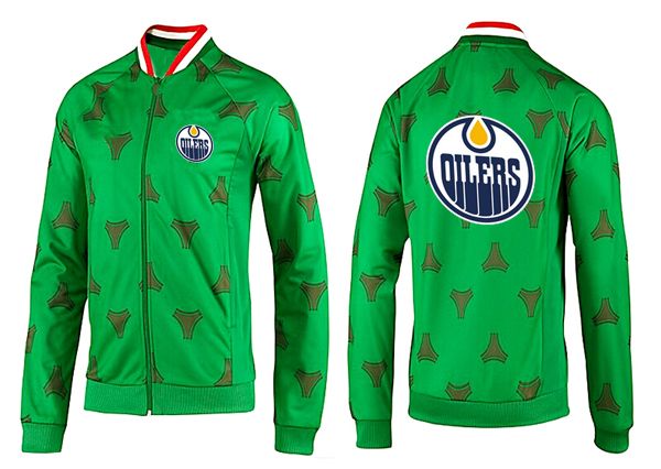 NHL Edmonton Oilers Green Jacket