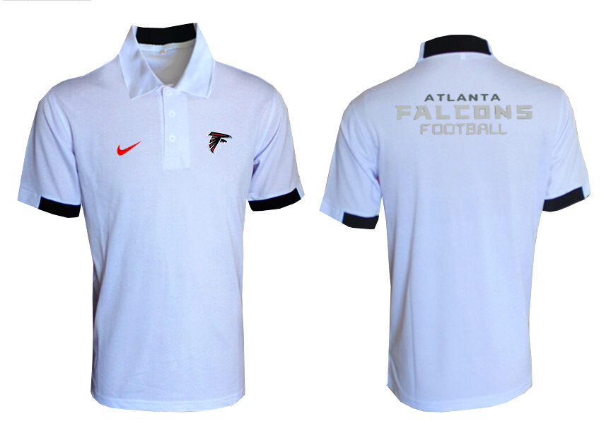 NFL Atlanta Falcons White Polo Shirt