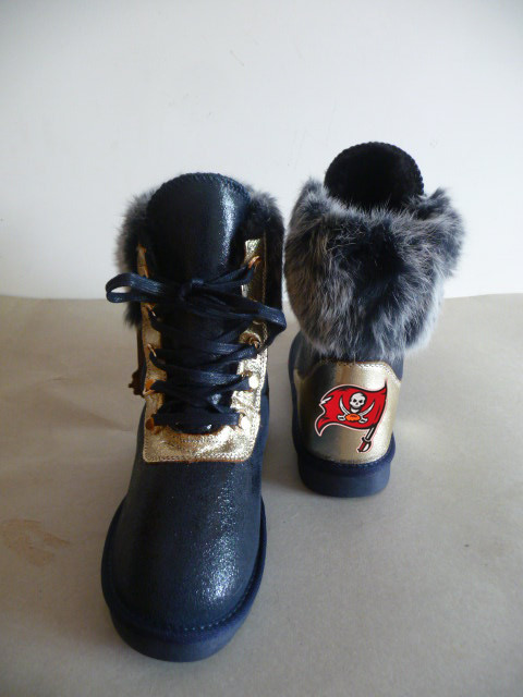 NFL Tampa Bay Buccaneers Cuce Shoes Ladies Fanatic Boots Black