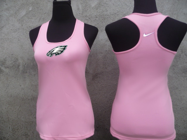 NFL Philadelphia Eagles Women Pink Tank Top