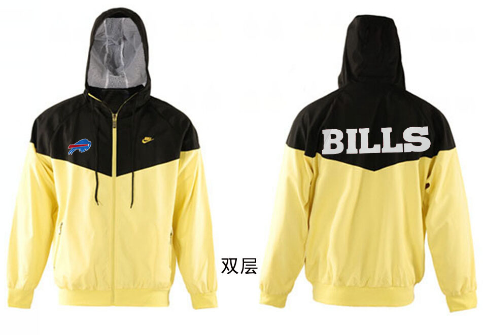 NFL Buffalo Bills Black Yellow Jacket