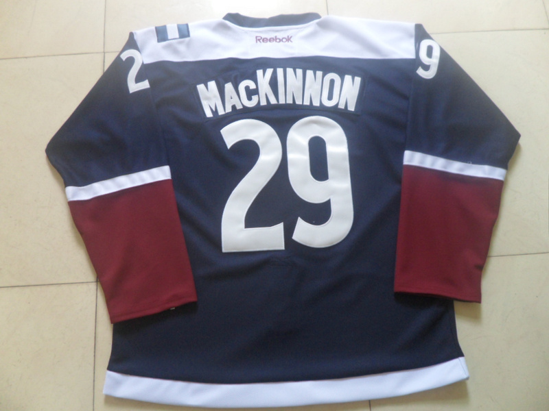 NHL Colorado Avalanche #29 MacKINNON D.Blue Jersey