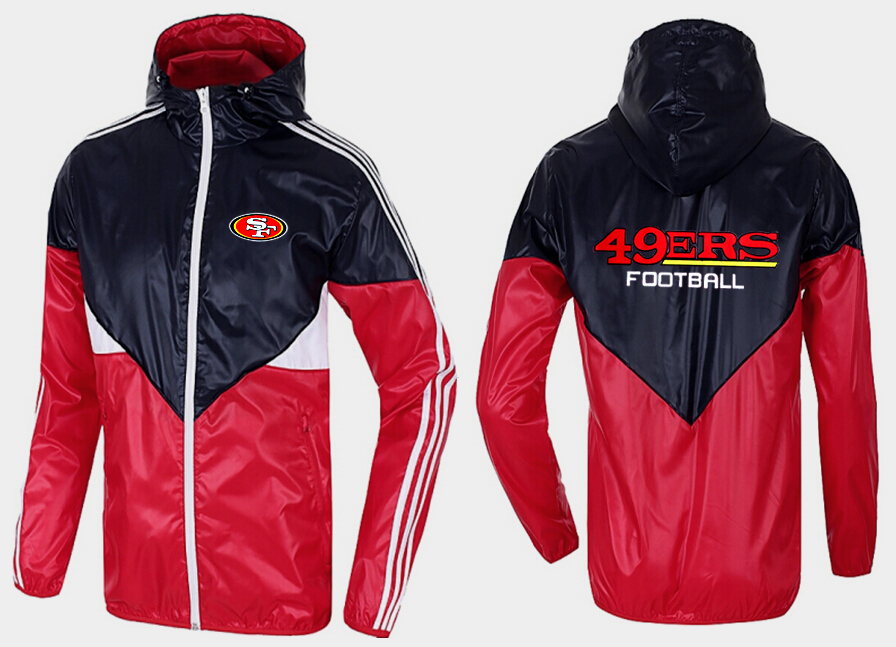 NFL San Francisco 49ers Red Black Jacket