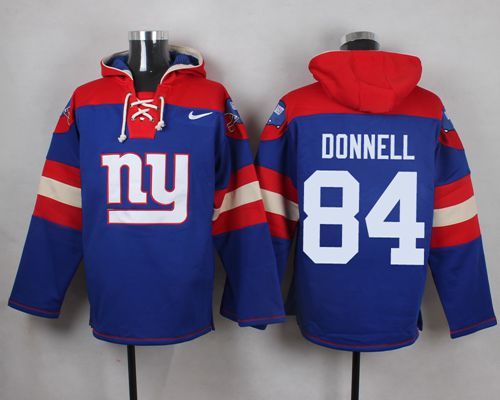 NFL New York Giants #84 Donnell Blue Hoodie