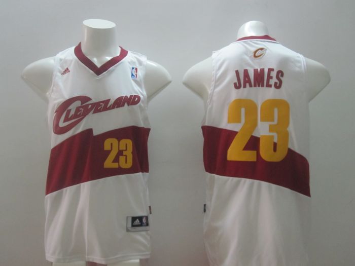 NBA Cleveland Cavaliers #23 James White Christmas Jersey