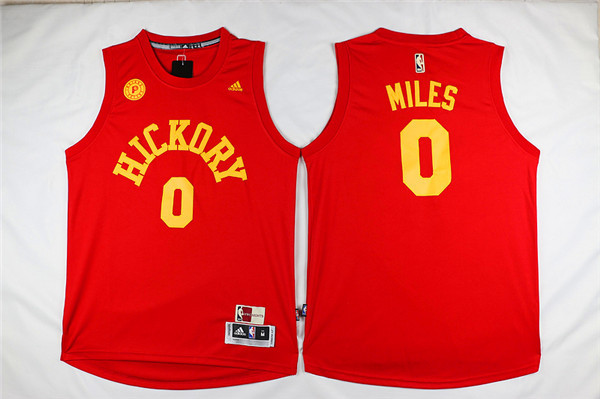 NBA Indiana Pacers #0 Miles Red Jersey