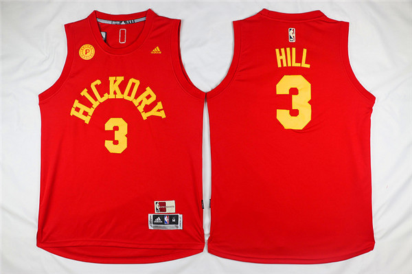 NBA Indiana Pacers #0 Hill Red Jersey