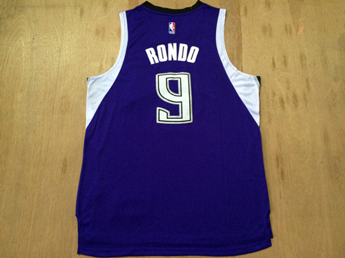 NBA Sacramento Kings #9 Rondo Purple Jersey