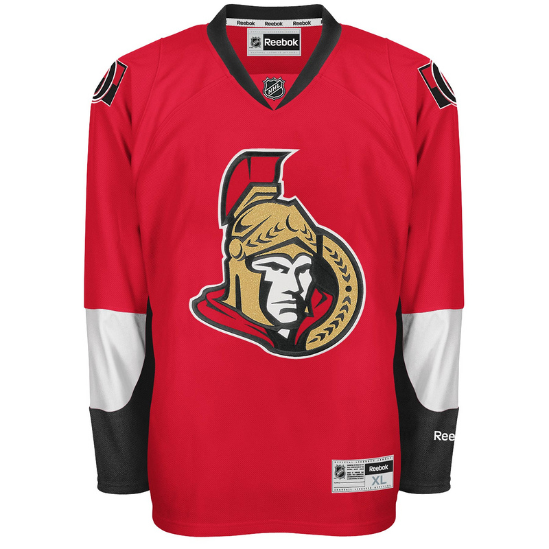 NHL Ottawa Senators Custom Red Jersey