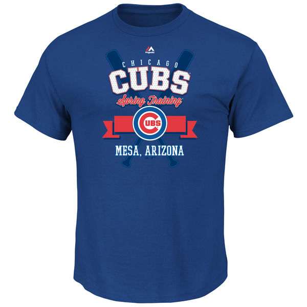 MLB Chicago Cubs Mens T-Shirt Blue