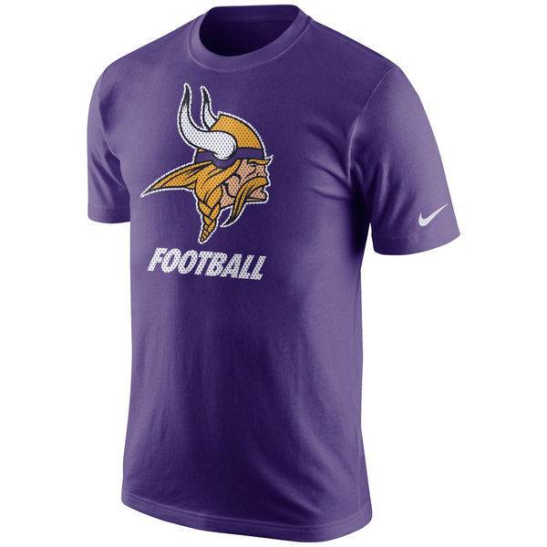 Minnesota Vikings Nike Facility T-Shirt - Purple 