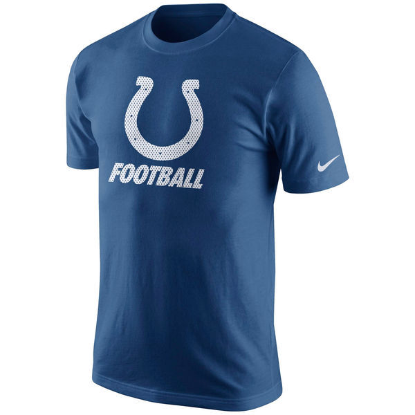 Indianapolis Colts Nike Facility T-Shirt - Royal Blue 