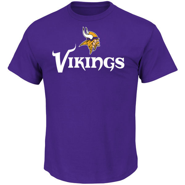 Minnesota Vikings Majestic Critical Victory T-Shirt - Purple 