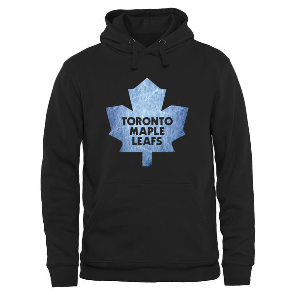 Toronto Maple Leafs Rinkside Pond Hockey Pullover Hoodie - Black 