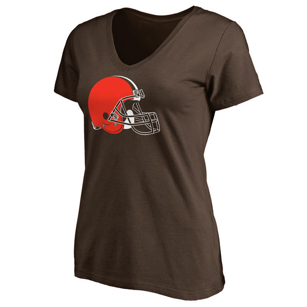 NFL Cleveland Browns Brown Women T-Shirt