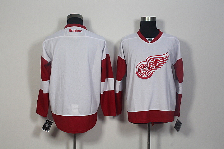 NHL Detroit Red Wings Blank White Jersey