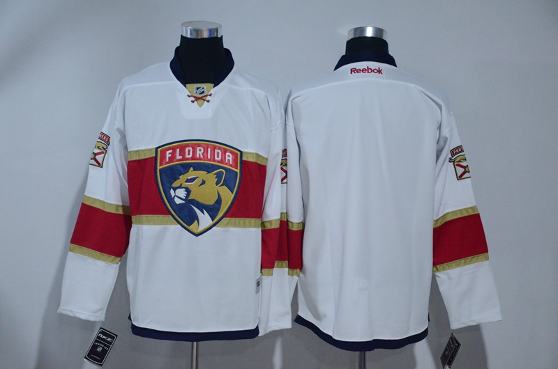 NHL Florida Panthers Blank White Jersey