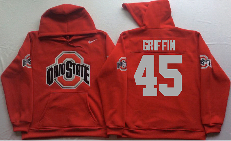 NCAA Ohio State Buckeyes #45 Griffin Red Sweater