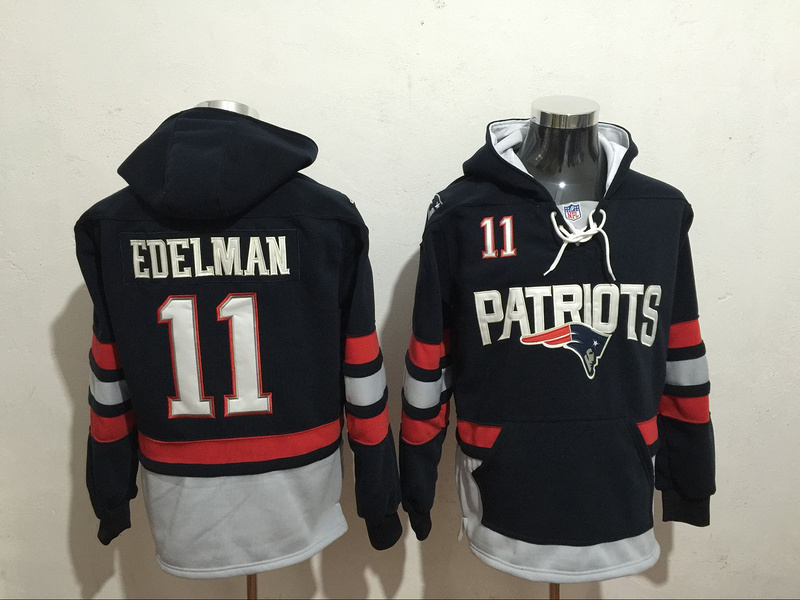 NFL New England Patriots #11 Edelman Hoodie