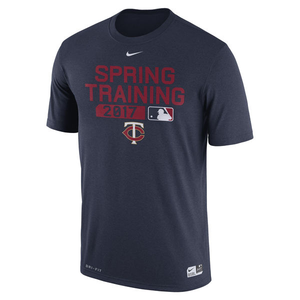 Mens Minnesota Twins Nike Navy Authentic Collection Legend Team Issue Performance T-Shirt