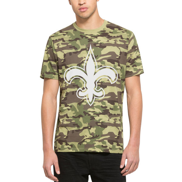 Mens New Orleans Saints 47 Camo Alpha T-Shirt