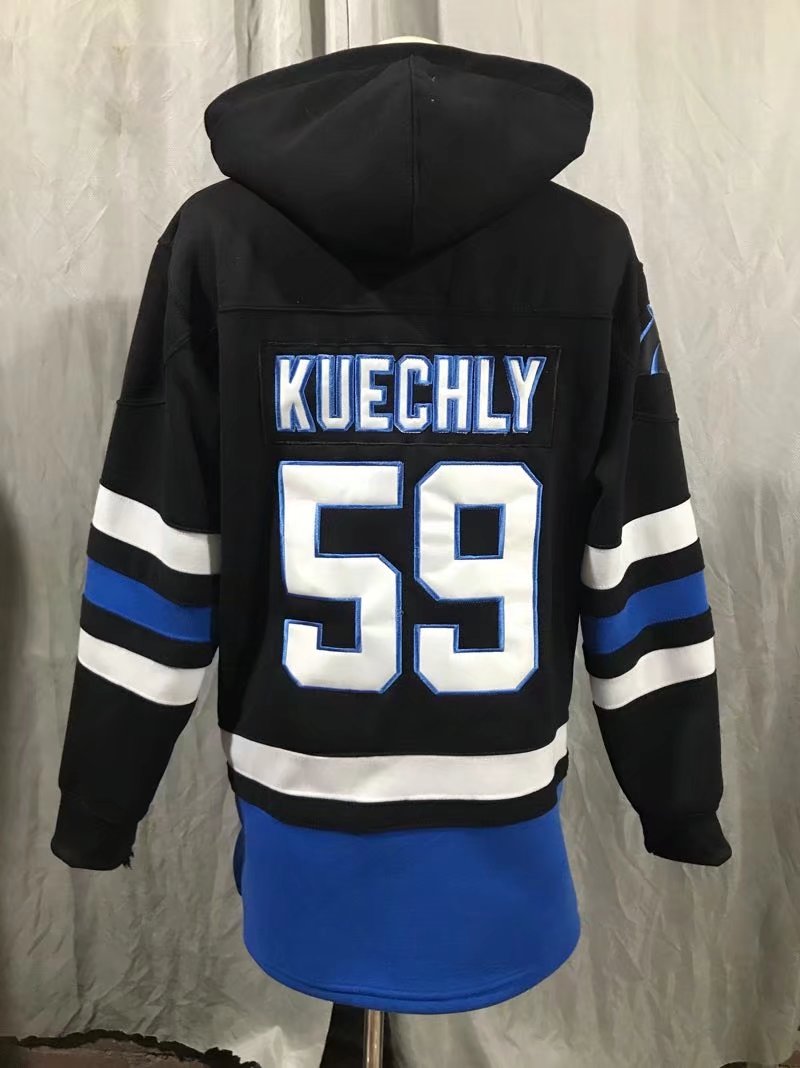 NFL Carolina Panthers #59 Kuechly Personalized Hoodie