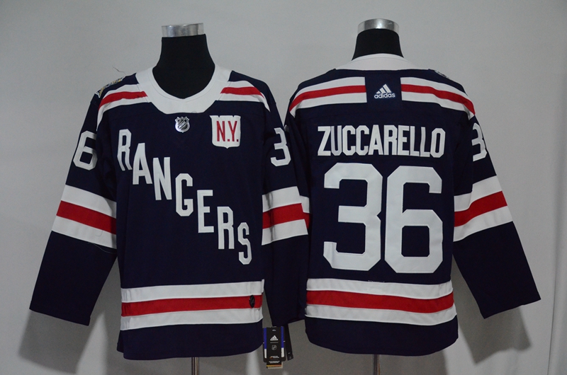NHL New York Rangers #36 Zuccarello D.Blue New Jersey