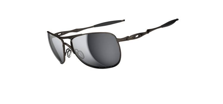 TITANIUM CROSSHAIR OO6014-02 Pewter-Black Iridium Polarized Sunglasses