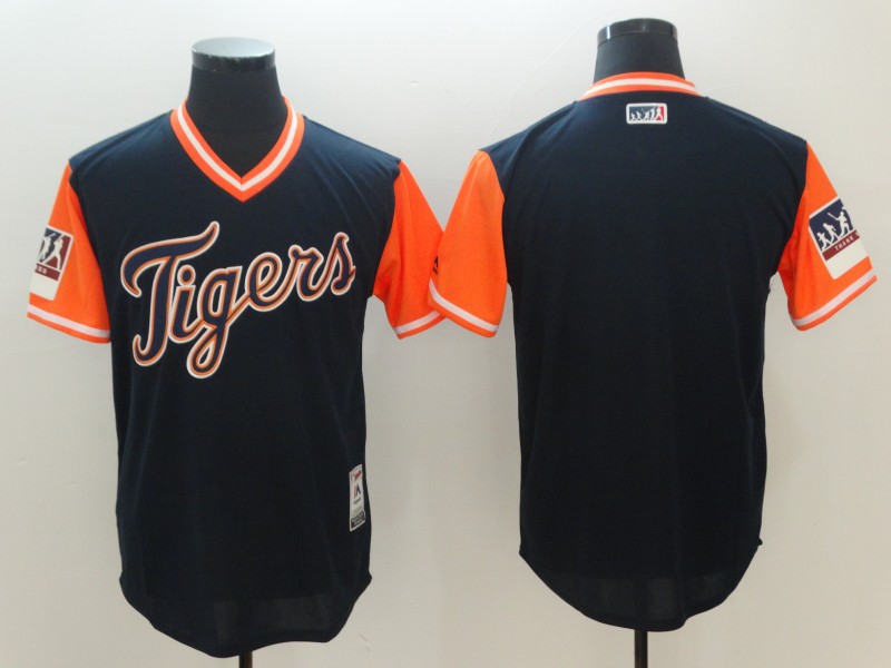 MLB Detroit Tigers Blank All Rise Pullover New Jersey