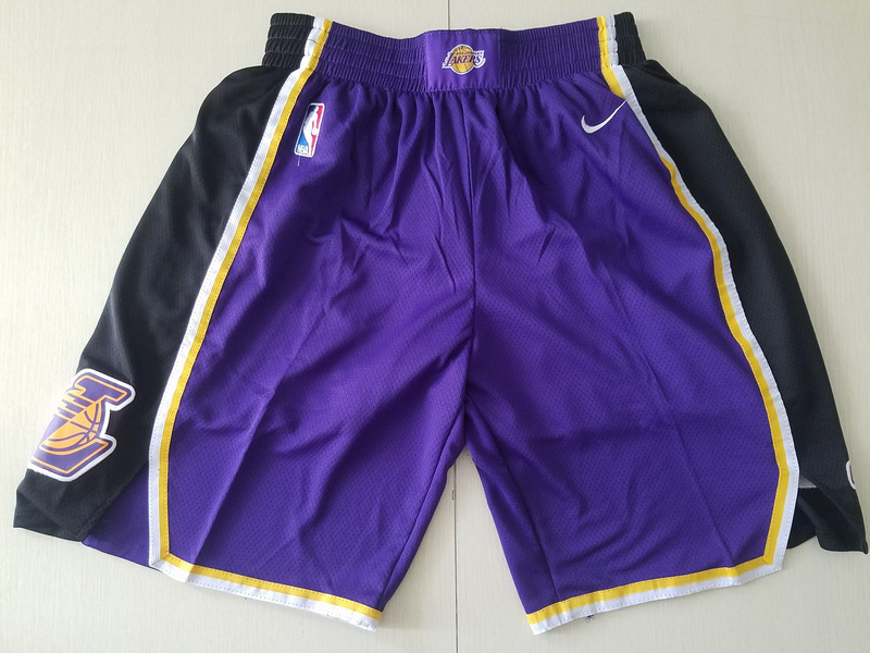 NBA Los Angeles Lakers Purple Shorts