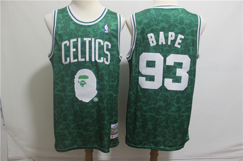 NBA Boston Celtics #93 Bape Game Jersey