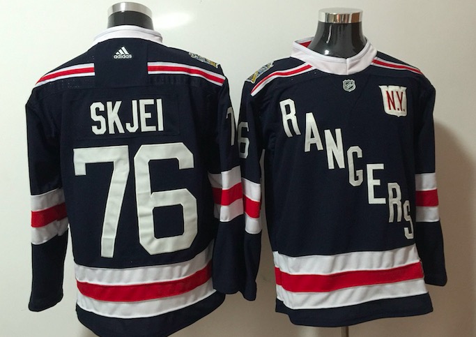 NHL New York Rangers #76 Skjei D.Blue New Jersey