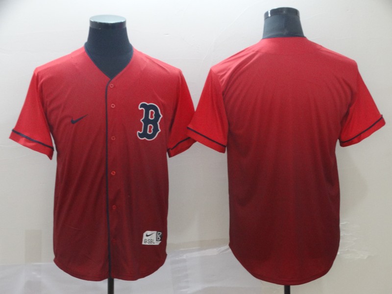 Nike Boston Red Sox Blank Drift Fashion Jersey
