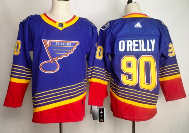 NHL St.Louis Blues #90 OReilly Blue Jersey