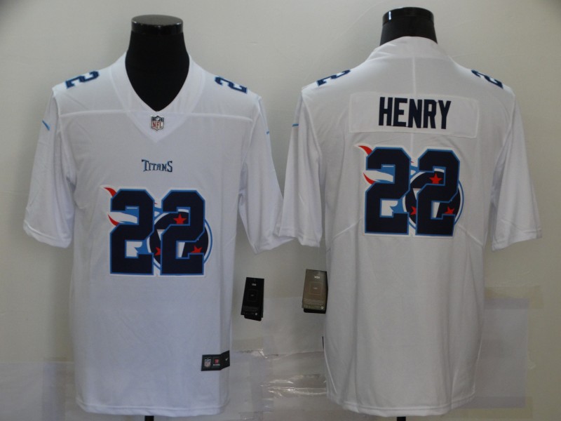 NFL Tennessee Titans #28 Henry White Shadow Limited Jersey