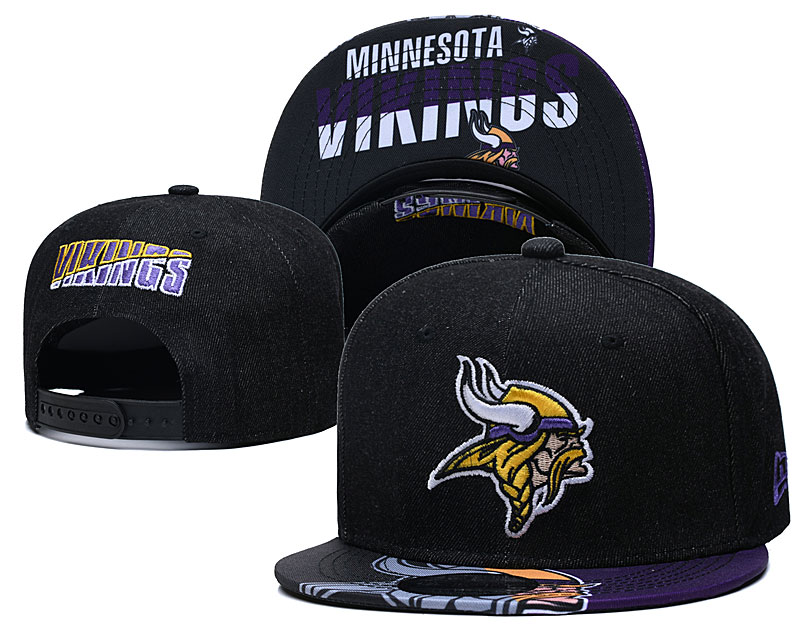 NFL Minnesota Vikings Snapback Hats--YD