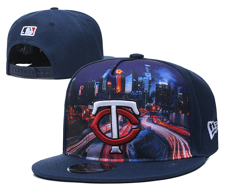 MLB Minnesota Twins Snapback Hats--YD